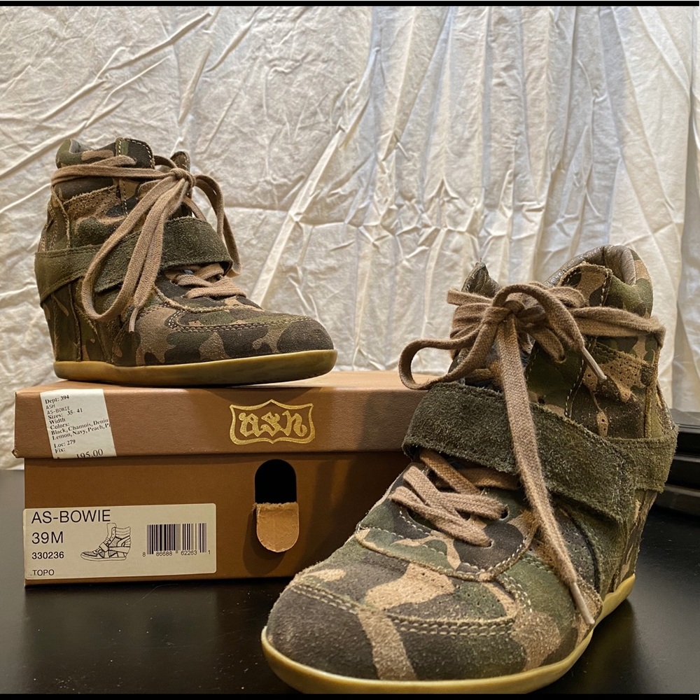ASH Bowie Wedge Sneaker LIMITED EDITION size 39
